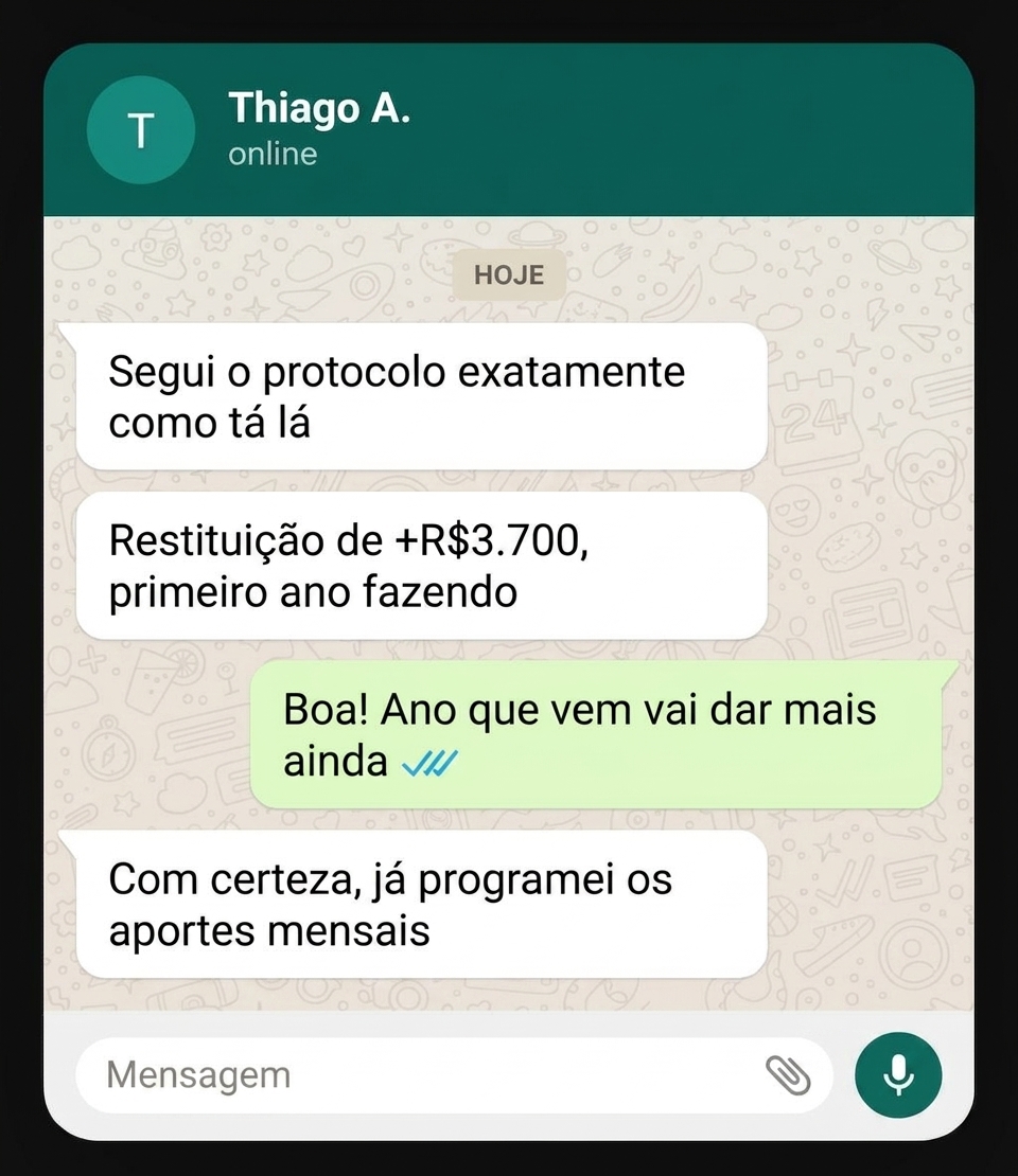 Depoimento Thiago A. via WhatsApp